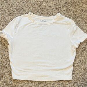 Wild Fable White Short Sleeve Tee